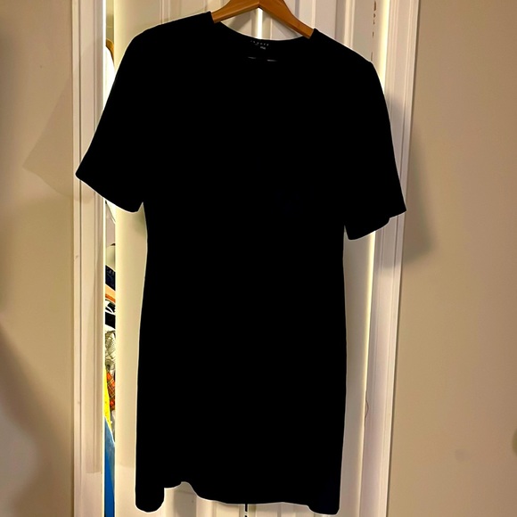 Navy Theory Size 6 Classic Fully Lined Dress - Picture 3 of 6